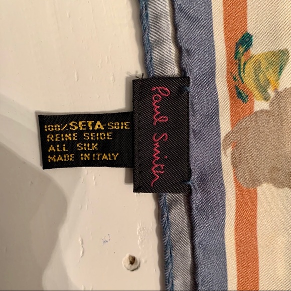 Paul Smith silk scarf - Picture 4 of 4